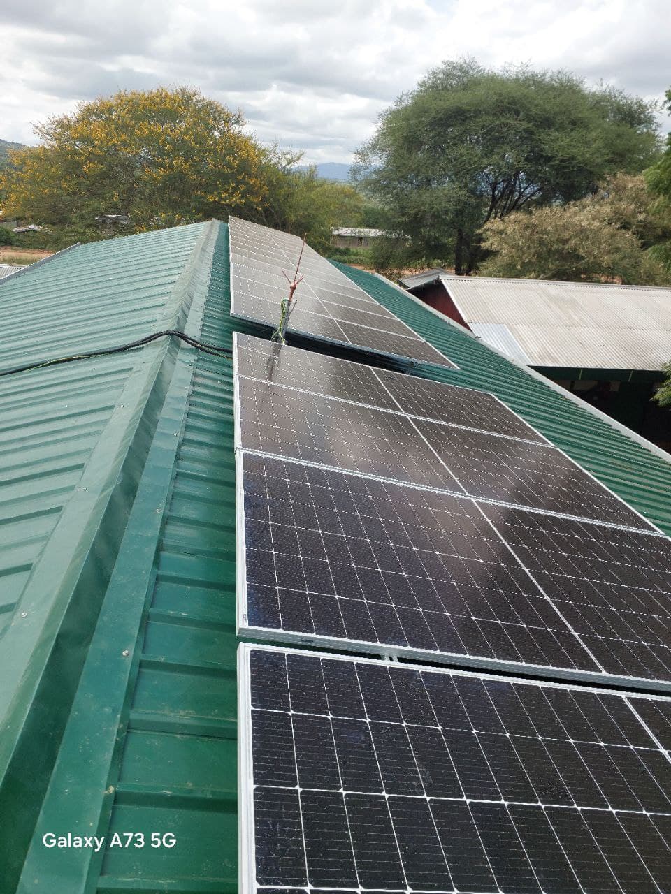 Solar Power Installation for DEMEKA Health Center 3