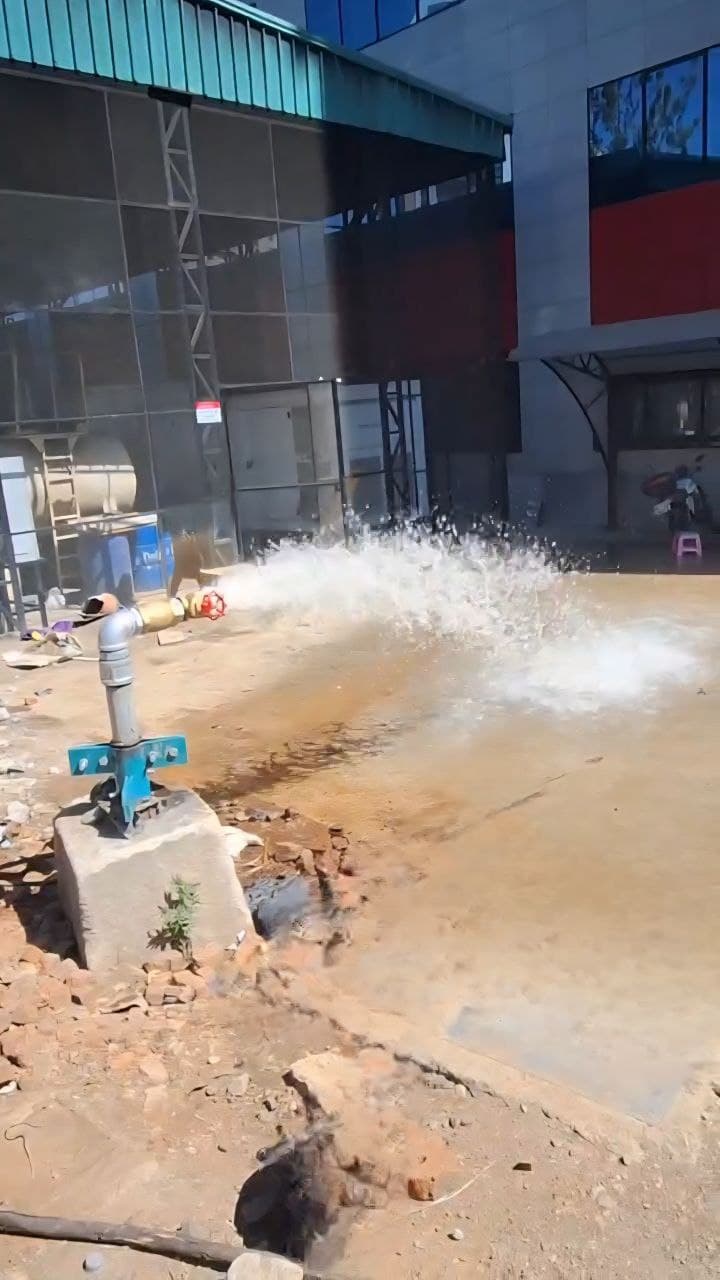 Zemen Bank Hot Water Borehole Pump Installation 2